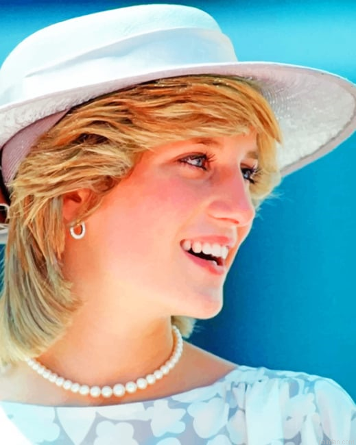 The Beautiful Lady Diana Women Paint By Numbers.png