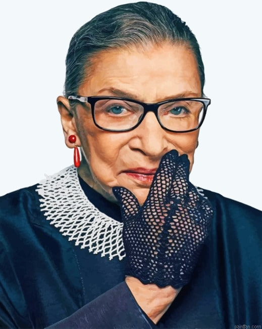 The Beautiful Ruth Bader Ginsburg Women Paint By Numbers.png