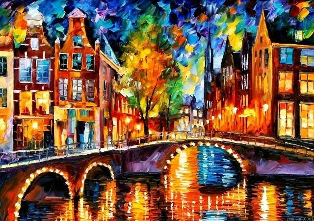 The Bridge Of Amsterdam Paint By Numbers.png