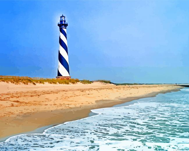 The Cape Hatteras Light Station Paint By Number.png