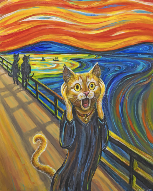 The Cat Scream Paint By Numbers.png
