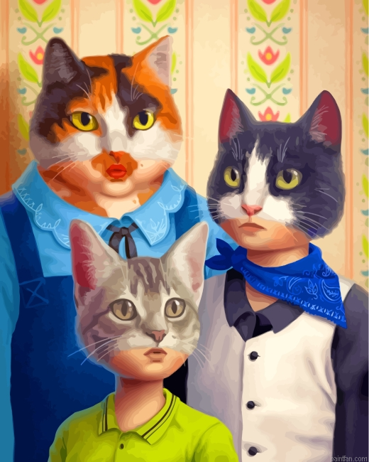 The Cats Family Paint By Number.png