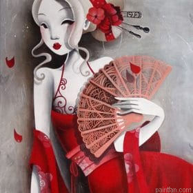 The Charming Red Mistress Paint By Numbers.png