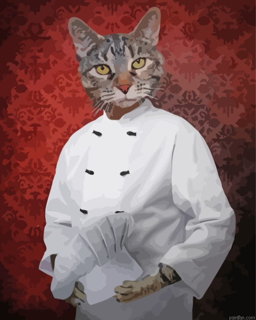 The Chef Cat Paint By Number.png