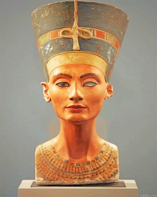 The Egyptian Queen Nefertiti New Paint By Numbers.png