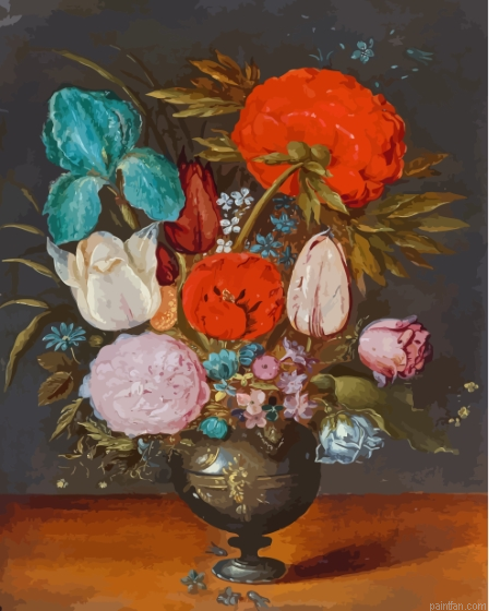 The Elder Flowers Vase Paint By Numbers.png