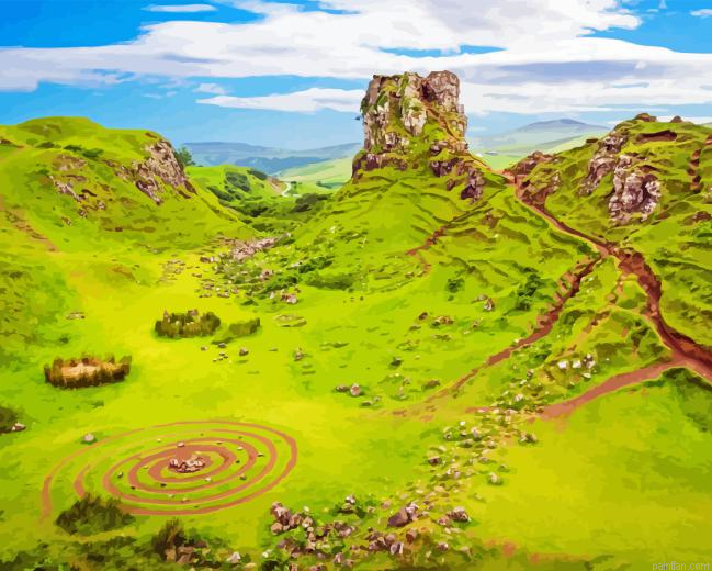 The Fairy Glen Paint By Numbers.png