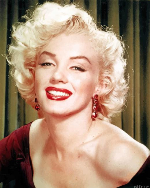 The Gorgeous Marilyn Monroe Paint By Numbers.png