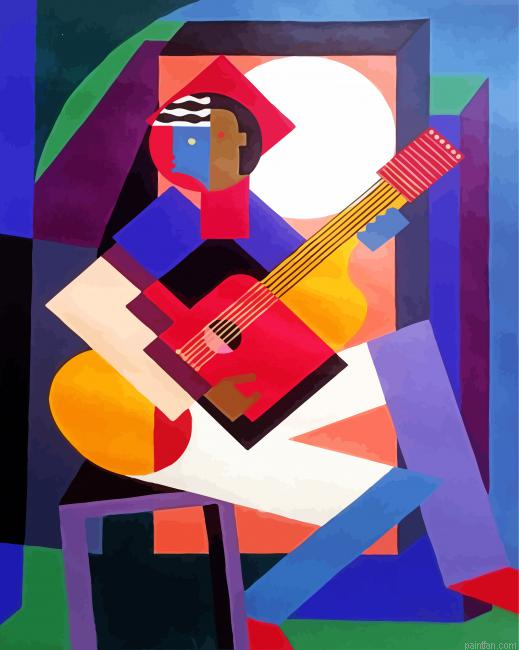 The Guitar Player Paint By Numbers.png