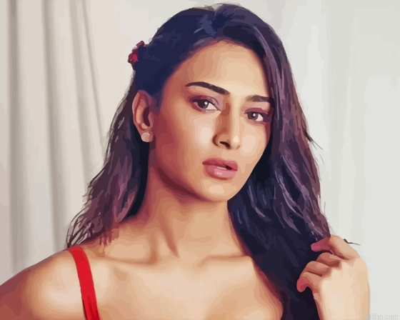 The Indian Erica Fernandes Paint By Numbers.png