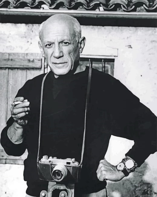 The Legend Pablo Picasso Vintage Paint By Numbers.png