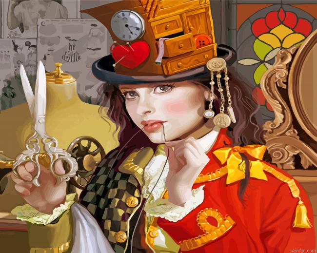 The Magician Girl Paint By Number.png