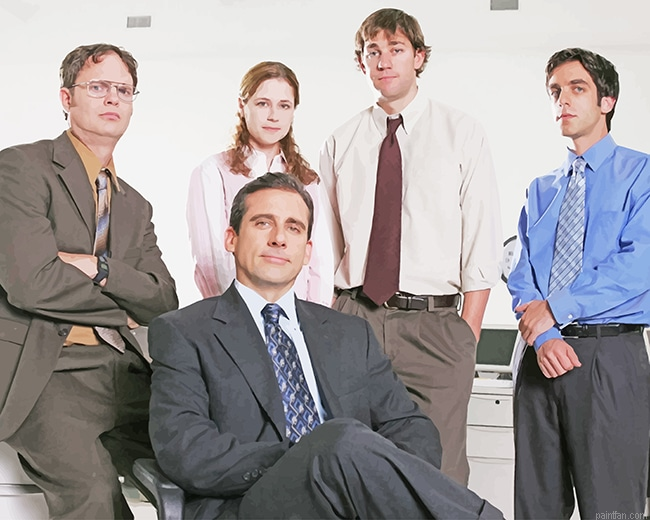 The Office Sitcom Characters New Paint By Numbers.png