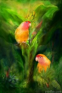The Orchids Birds Paint By Numbers.png