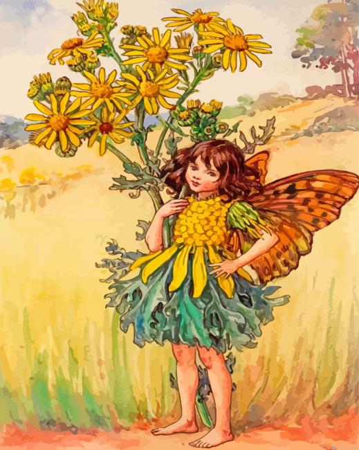 The Ragwort Fairy Paint By Numbers.png