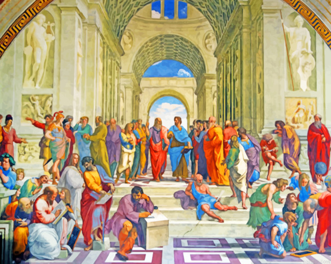 The School Of Athens Paint By Number.png