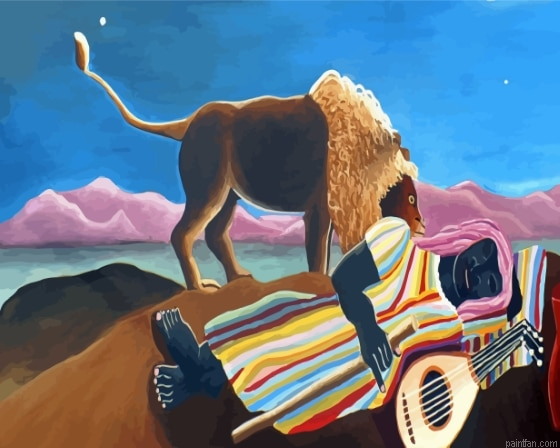 The Sleeping Gypsy Paint By Numbers.png