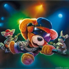 The Star Teddy Paint By Numbers.png