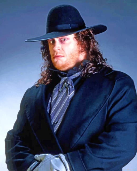 The Undertaker Wrestler Paint By Numbers.png