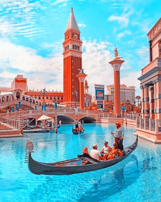 The Venetian Las Vegas Cities Paint By Numbers.png