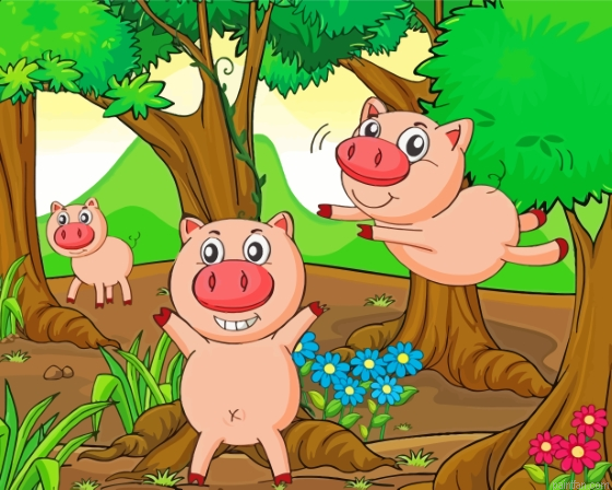 Three Little Pigs Paint By Numbers.png