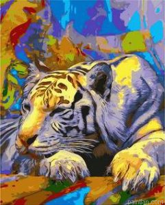 Tiger Animal Paint By Numbers.png