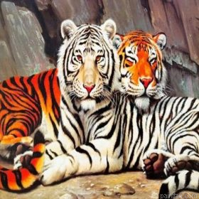 Tiger Couple Paint By Numbers.png