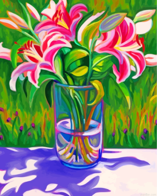 Tiger Lily Paint By Number.png