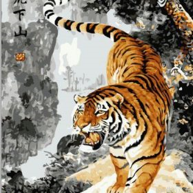 Tigers Art Paint By Numbers.png