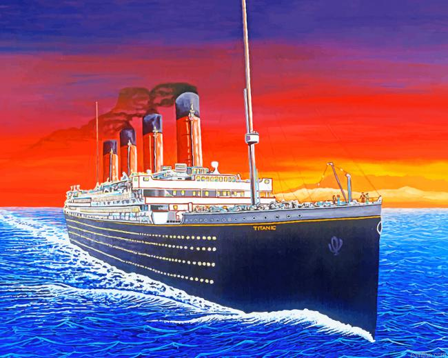 Titanic Ship Art Paint By Numbers.png