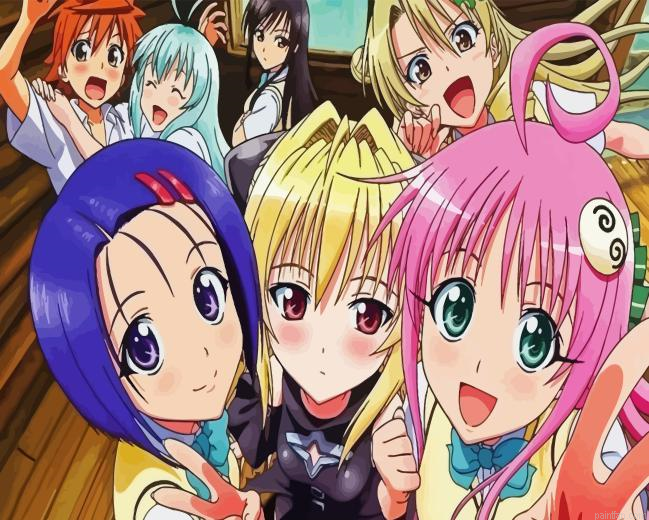To Love Ru Paint By Numbers.png