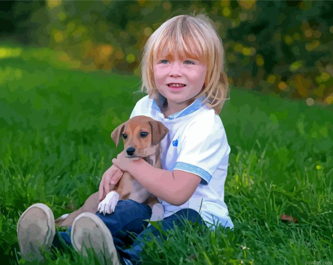 Toddler And Puppy Paint By Numbers.png
