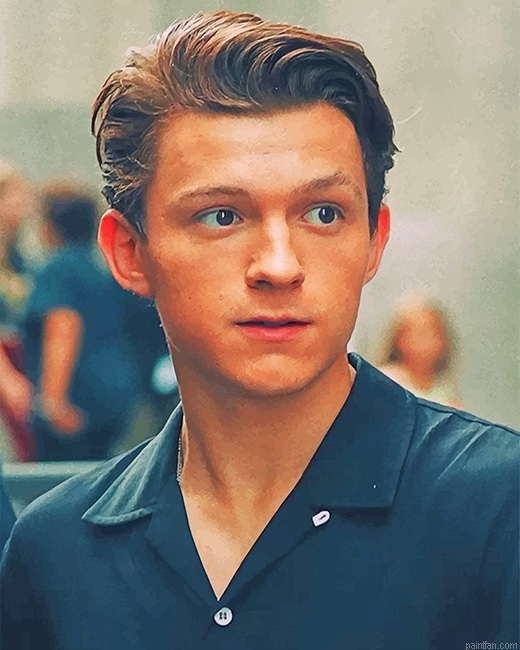 Tom Holland Wearing Black New Paint By Numbers.png