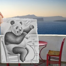 Touch Of Pen Panda Paint By Numbers.png