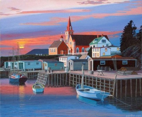 Town Docks Paint By Numbers.png