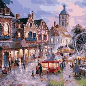 Traditional Market In Palermo Paint By Numbers.png