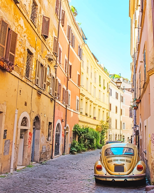 Trastevere Rome New Paint By Numbers.png