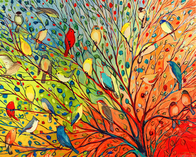 Tree Birds Paint By Numbers.png