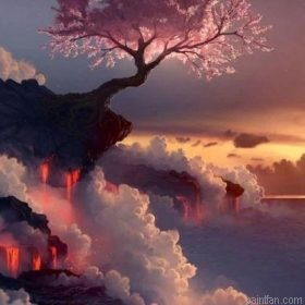 Tree Over Clouds Paint By Numbers.png