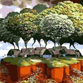 Trees Over Houses Paint By Numbers.png