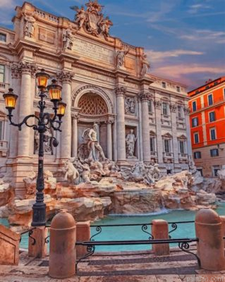 Trevi Fountain Paint By Numbers.png