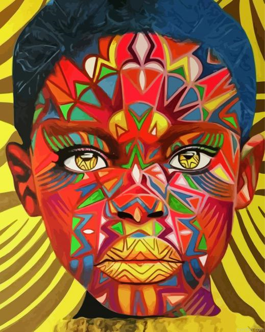 Trippy Black Boy Paint By Number.png