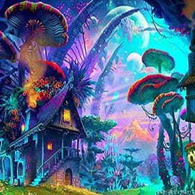 Trippy Forest Paint By Numbers.png