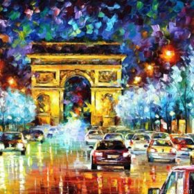 Triumphal Arch At Paris Paint By Numbers.png