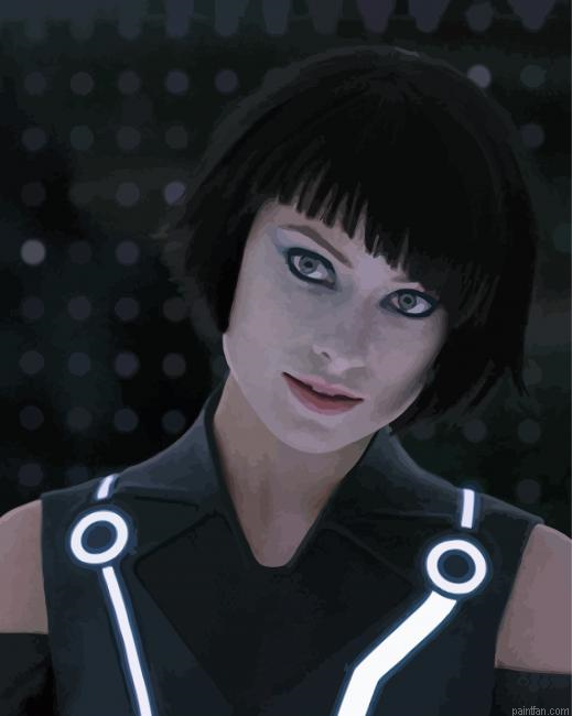 Tron Legacy Olivia Wilde Paint By Numbers.png