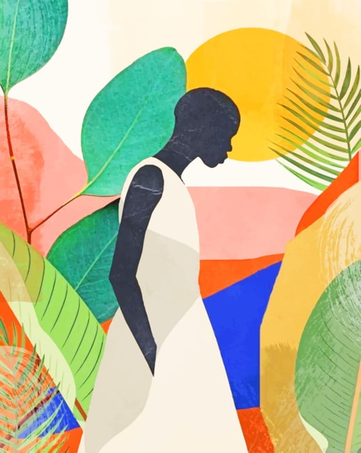 Tropical Girl Art New Paint By Numbers.png
