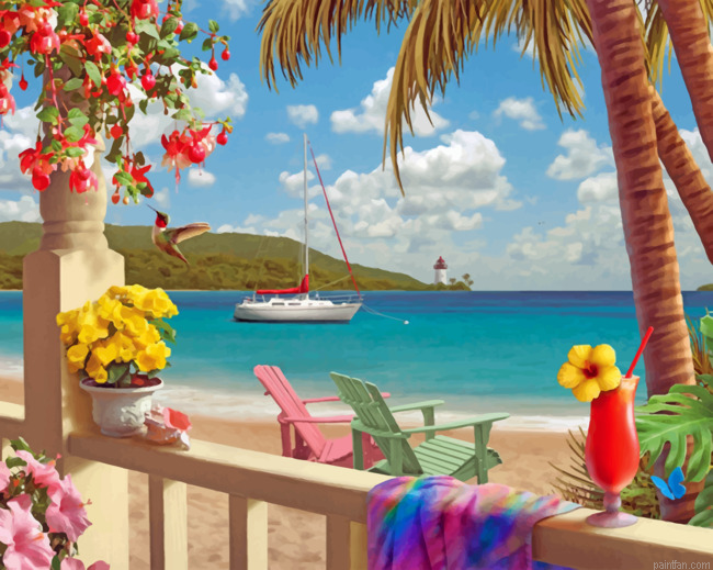 Tropical Paradise Paint By Numbers.png