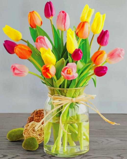 Tulips Bouquet New Paint By Numbers.png