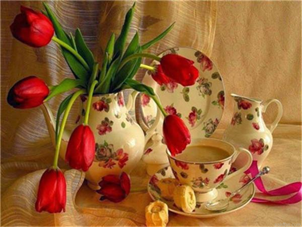 Tulips On Table Paint By Numbers.png