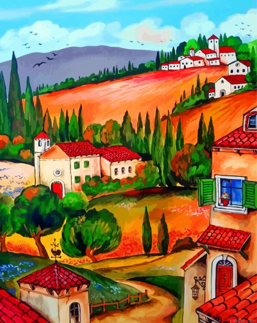 Tuscan Village Paint By Number.png